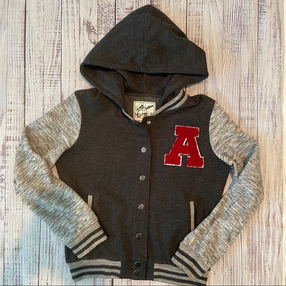 Reflex Varsity Letterman Jacket.  Size Junior Large. EUC.
